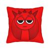 Sprunki Grey Oren Funbot Square Pillow Covers Polyester Home Beats Game Cushion Case Cool Home Decoration Pillowcase