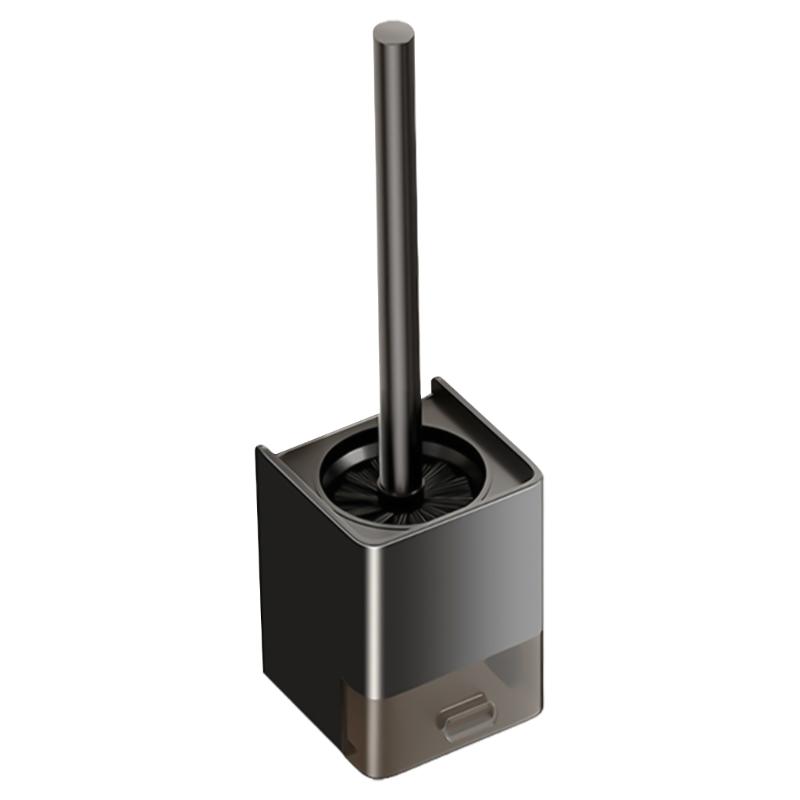 Wall Mounted Toilet Bowl Brush Soft Bristles Toilet Cleaning Brush With Holder Deeply Cleaning Toilet Brush Easily to Use