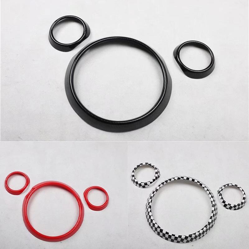 Car Dashboard Decoration Stickers For MINI Cooper S JCW R60 R61 Countryman Accessories Car Air Conditioning Outlet Ring Cover
