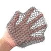 Kitchen Cleaning Ring Stainless Steel Cleaner Chainmail Scrubber Brush Pan Net Home Cookware Reusable Washing Net Cleaning Tool