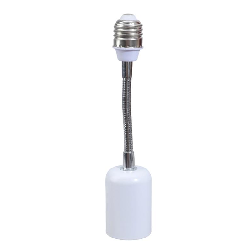 Ceramic E27 Lamp Holder Heat Resistant Extension Socket 360Degree Rotation For LED Bulbs 400W Bathroom Ceiling Light Fix
