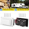 13.2W Range Hood Exhaust Fan Durable Side Air Vent Quick Exhaust Fan  Camper Trailer