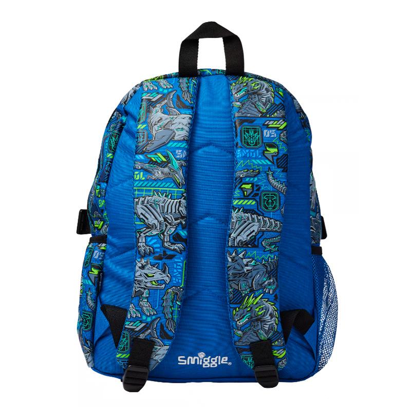 Smiggle Australia Large-Capacity Cartoon Backpack with Lunch Bag for Primary School Students