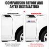 For Ford Focus Fiesta Ranger Mondeo Mustang Kuga Smax ST Edge Aluminum Car Body Trunk Sticker Badge Decoration Auto Accessories LL40