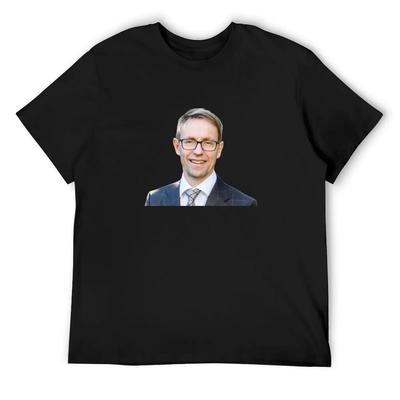 Dr Ashley Bloomfield Smile T-Shirt T-shirts Man Anime Stuff Cotton Graphic Tees Shirts Men Graphic