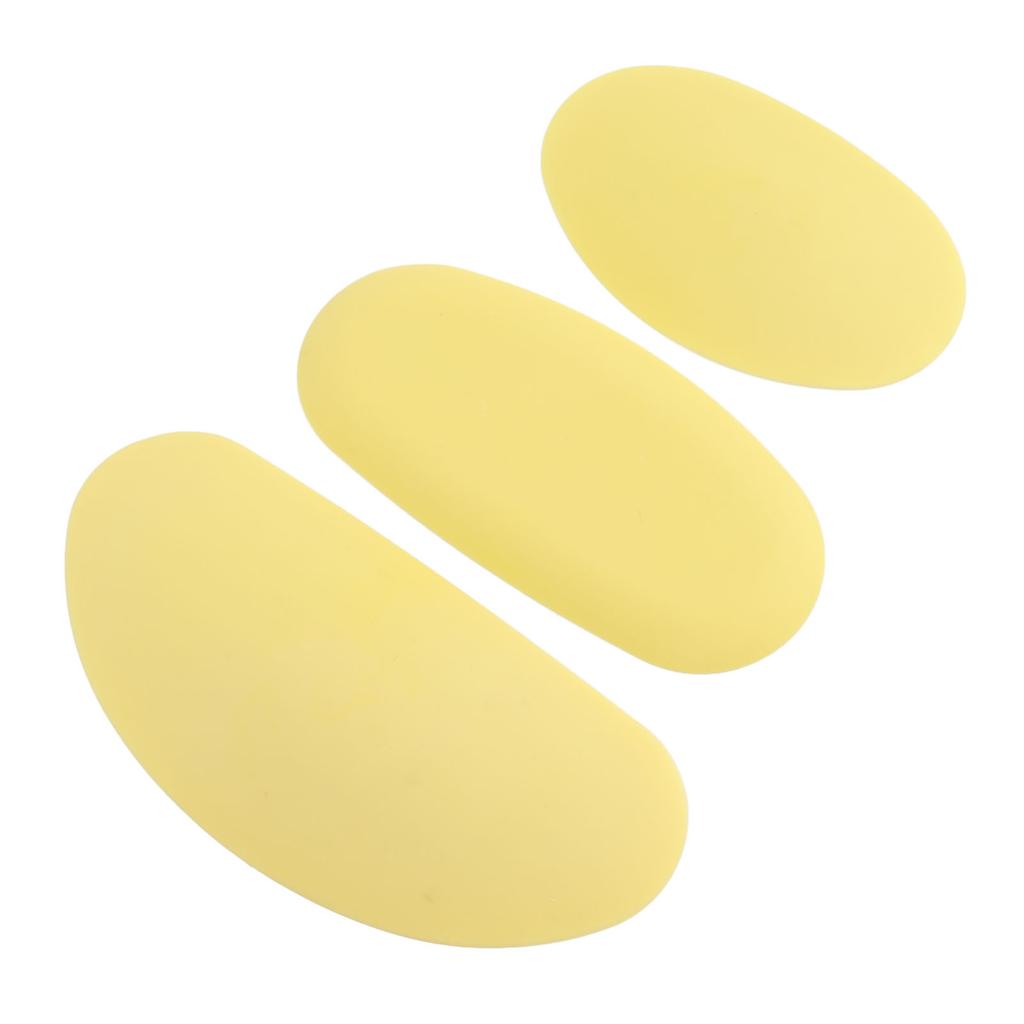 3 Stück Silikon-Töpferrippen, 3 Größen, Keramik-Ton-Bildhauerwerkzeug, Töpferformungswerkzeug für Handwerksarbeiten