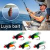 10 pezzi di esche da pesca a mosca bioniche con amo affilato, esche artificiali realistiche fatte a mano con piume colorate, esche artificiali per la pesca alla trota in acqua dolce e salata
