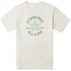 (WMNS) Chuck Patch Infill T-Shirt Asia Sizing 'White Green' Women's 10026362-A04