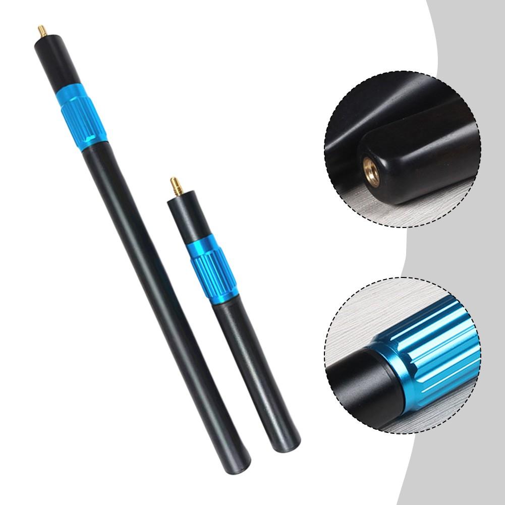 Billiards Cue Extension Telescopic Snooker Pool Cue Extender Adjustable