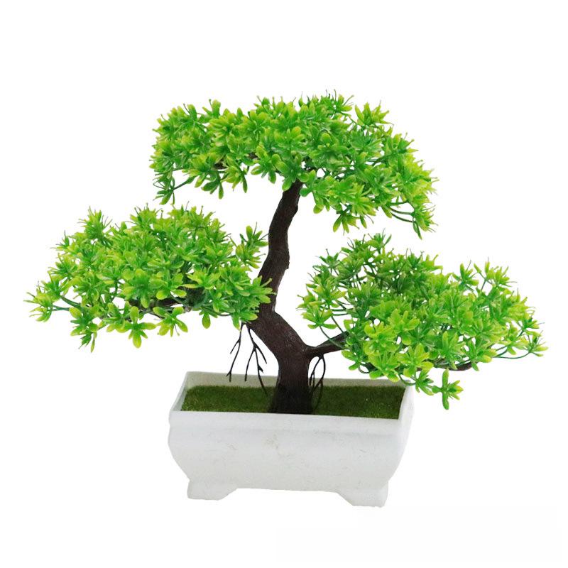Small Artificial Potted Plant - Desktop Decoration Bonsai