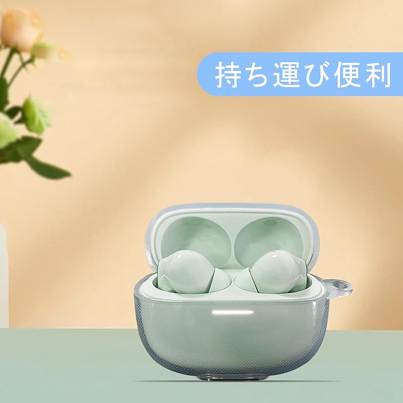 PRODELI earphone case For Redmi Buds 6 Pro exclusive cover clear Shockproof Scratch prevention TPU material With carabiner Loss prevention Can be