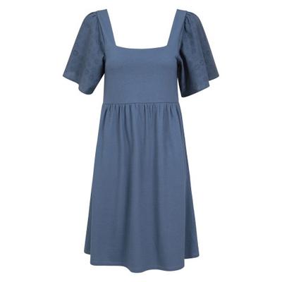 Womens/Ladies Verona Broderie Sleeve Dress