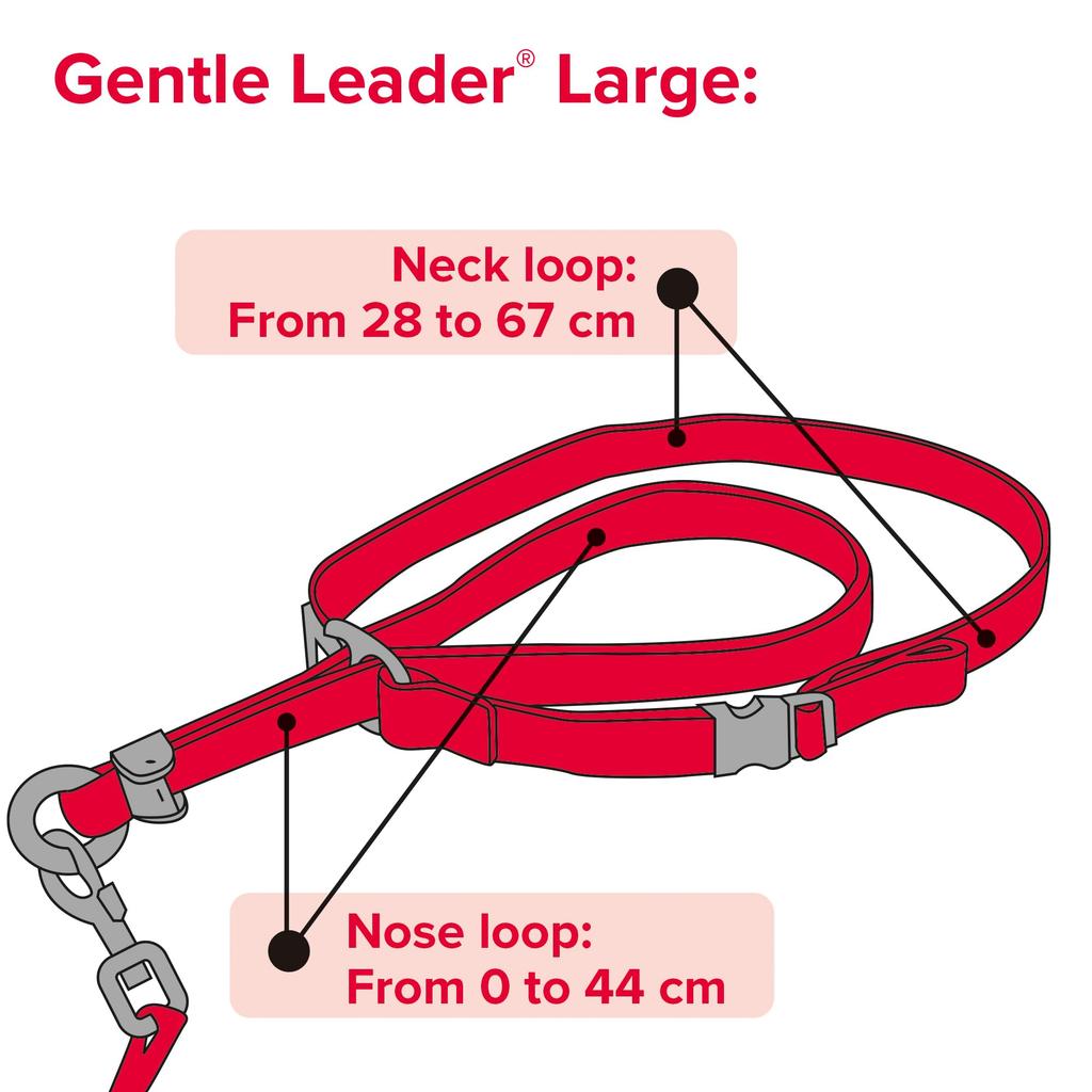 Beaphar Gentle Leader, Large, Black (Parallel Import)