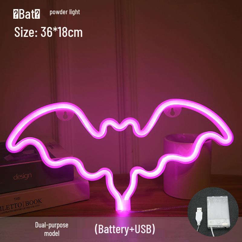 Trendy LED Neon Night Light Sign for Wall Décor