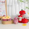 Sweet Morning Second Potato Apple Keychain Backpack Decorative Plush Pendant