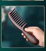 Pettine a Denti Larghi in Sandalo Meixi Muxi per Donne - Pettine Naturale in Legno per Capelli Lunghi e Regali