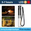 Multifunctional Flashlight USB Rechargeable Mini Magnetic Torch Lamp Portable Outdoor Waterproof Camping Lantern with 5 Modes