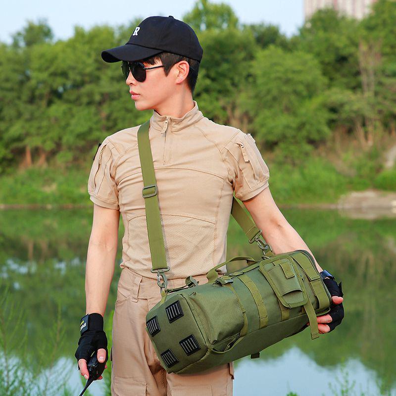 Multifunctional Large Capacity Outdoor Backpack for Hiking & Fishing with Sea Rod Holder