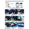 Auto-Bildschirm-Drehhalter für Tesla Model 3 Y 2017-2022 Center Console Swivel Mount Halterung 15/30 Grad GPS-Bildschirmdrehung