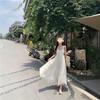 2026 Pure Desire Halterneck Chiffon Dress - Women's Summer Beach Backless Skirt with French High-End Style