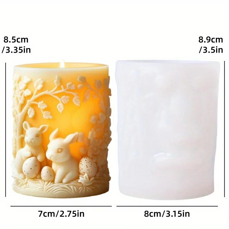 Jesus Mary relief pointed cylindrical candle silicone mold resin mold Jesus Mary goddess holding pomegranate relief gypsum molds