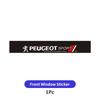 Car Front Rear Window Decorative Sticker Windshield Decal For Peugeot 407 508 2008 5008 307 308 3008 206 207 208 107 106 205 607