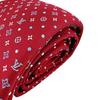 LOUIS VUITTON M78034 Dot Pattern Monogram silk tie Red series silk Used