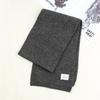 Solid Color Thicken Knitted Versatile Scarf for Women Winter Soft Comfortable Korean Version Warm Shawl for Women Female Outdoor