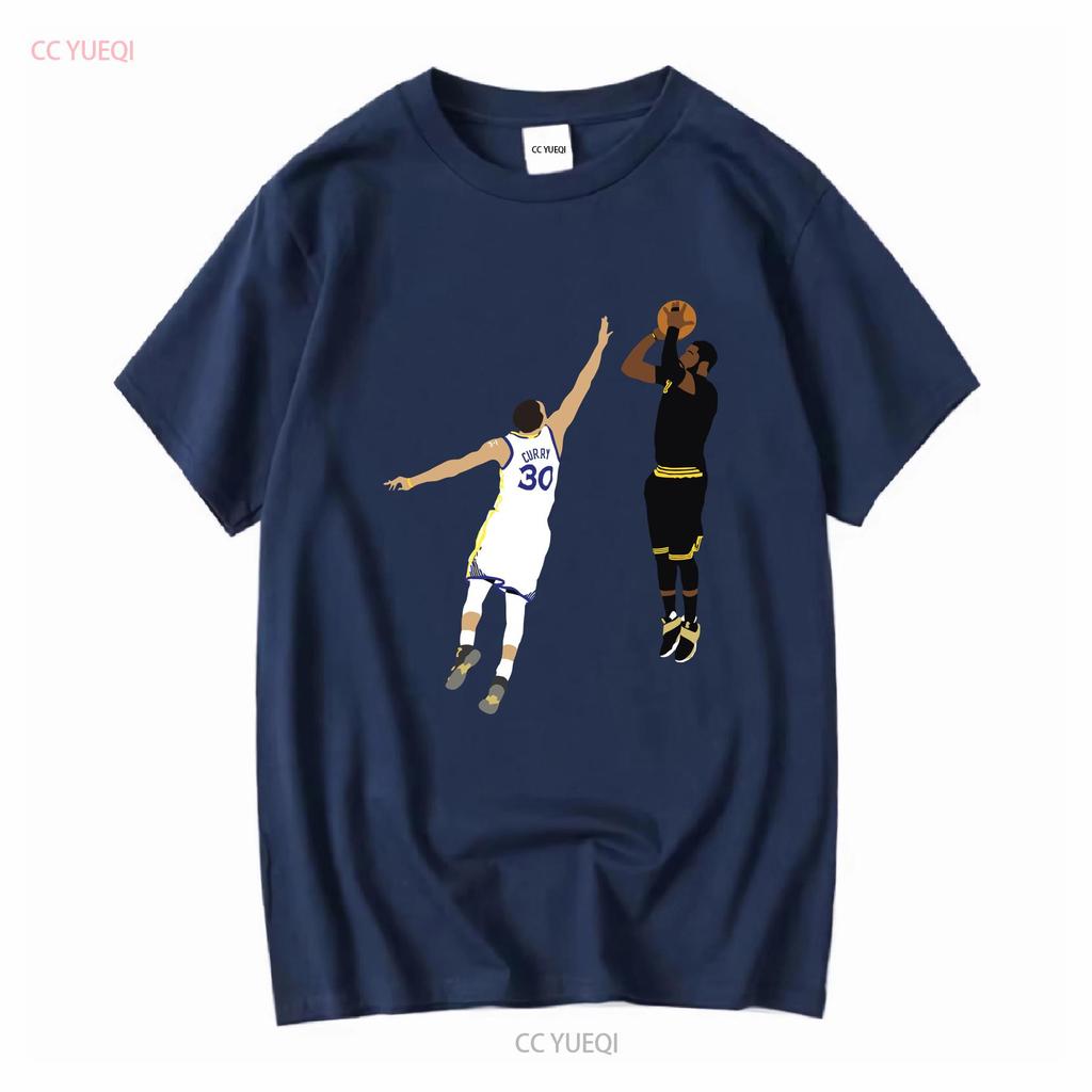 The Best Playerclutch Shot On Stephen Curry Classic Retro Vintage T Shirt S 5XL vintage Washed Slightly homme Comfortable