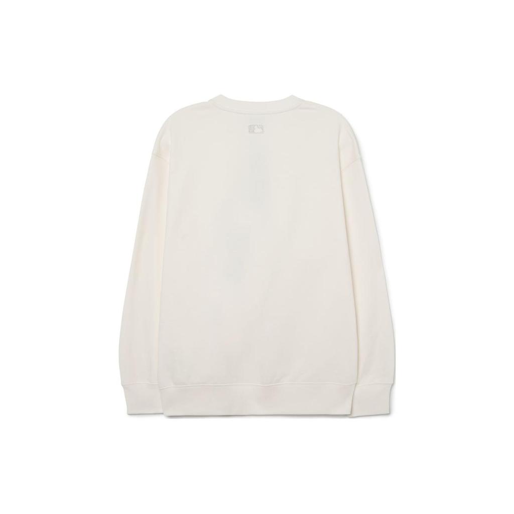 New MLB Sweatshirts Unisex Cream 3AMTB0131-07CRS