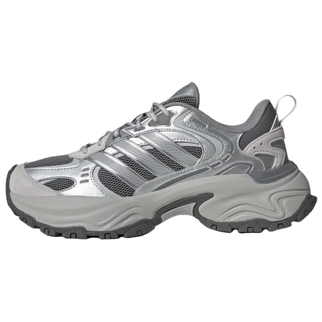 Adidas Shadow Fever Fashion Comfortable Non-Slip Wear-Resistant Low-Top Dad Shoes Unisex Sneakers Silver Gray KK3778