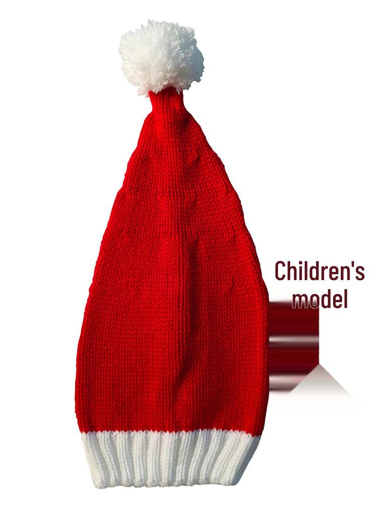Weihnachts-Strickmütze für Erwachsene & Kinder - Winter-Strickmütze & Feiertagsgeschenk