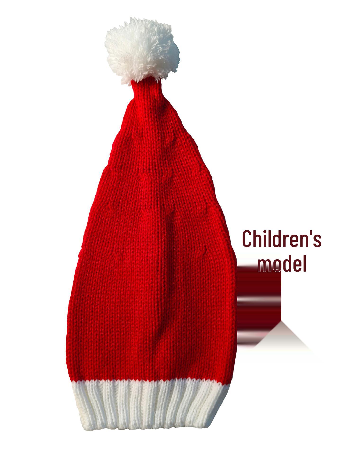 Christmas Knitted Hat for Adults & Children - Winter Knit Hat & Holiday Gift