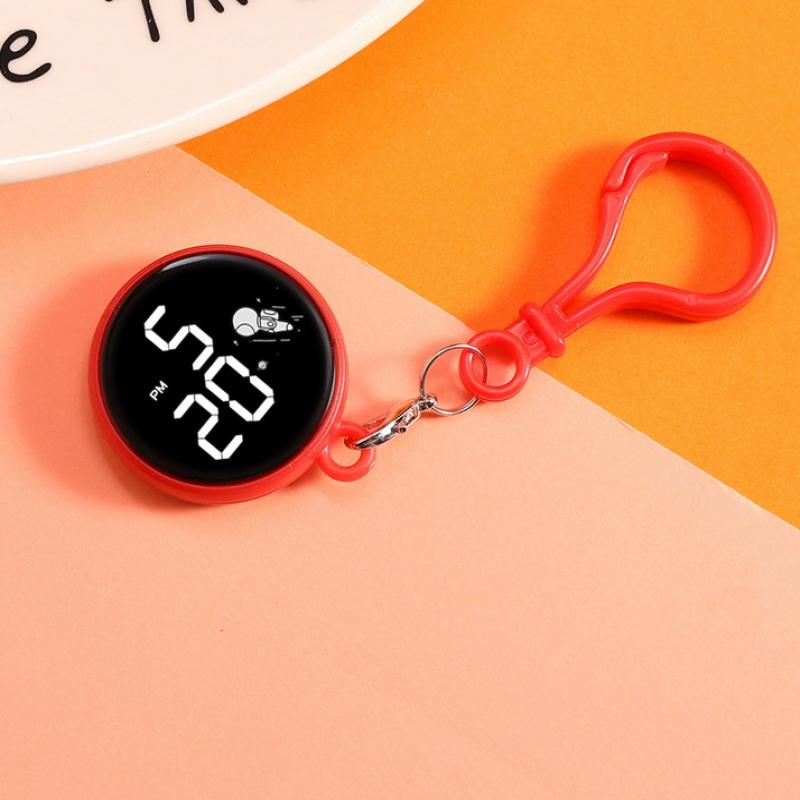 Exam Table Keychain Mirror Touch Screen 30M Waterproof Night Light Eye Protection Astronaut School Student Functional Accessory