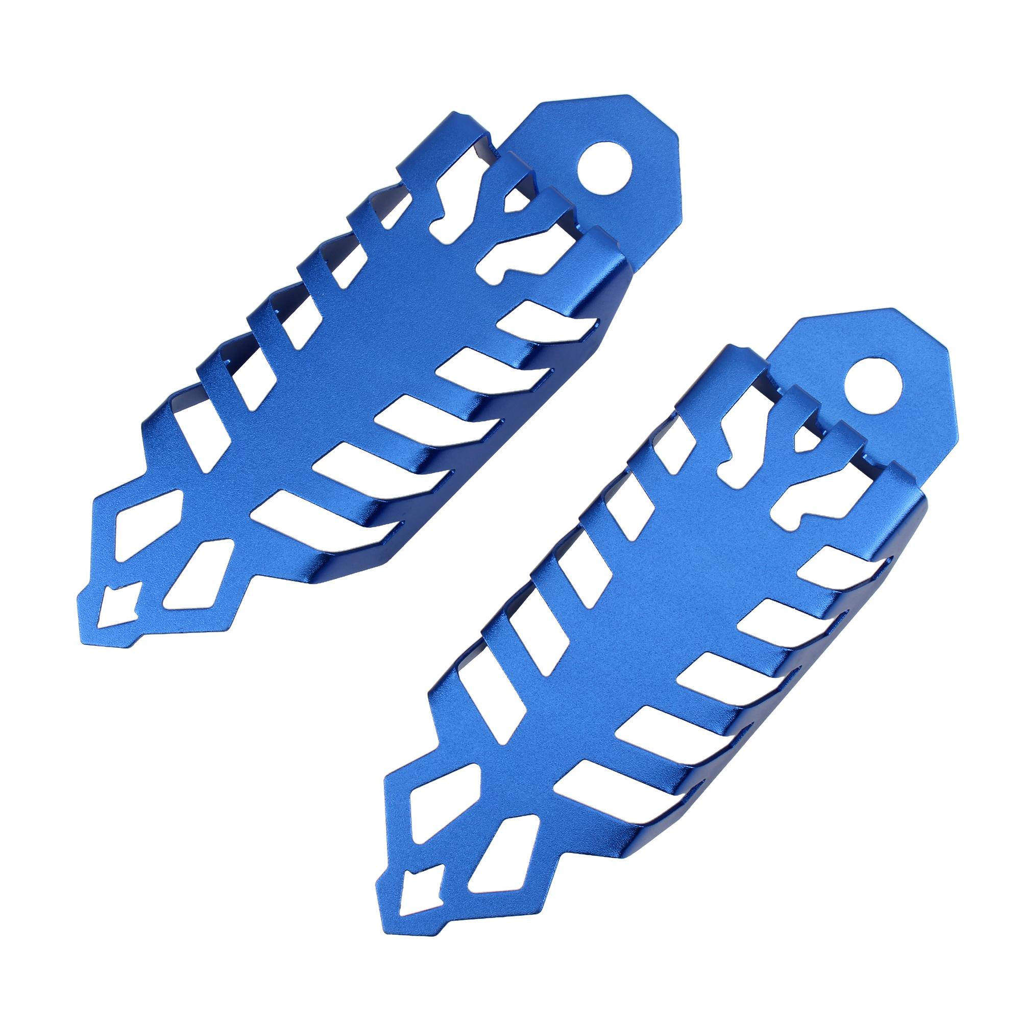 

1 Pairs Universal Motorcycle Aluminium Shock Absorber Cover Motorbike Front Rear Fork Decor Protector Moto Accessories синий