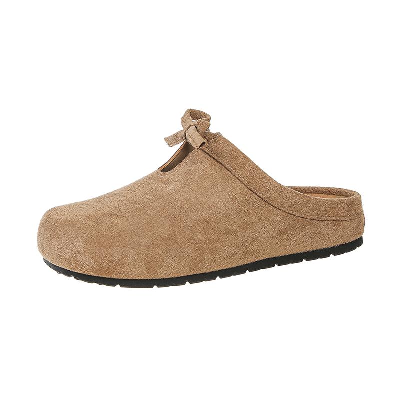 Fashion 2025 Woman's Slippers Cover Toe Flip Flops Slides Platform 2025 Plush Retro Fur Shoes Ladies' Slippers Cover Toe Platform Shoes