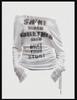 Autumn/Winter Slim Fit Ribbed Long Sleeve Top with Letter Print for Women