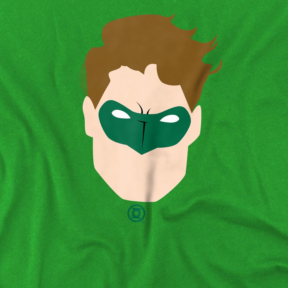Green Lantern Childrens/Kids Face T-Shirt