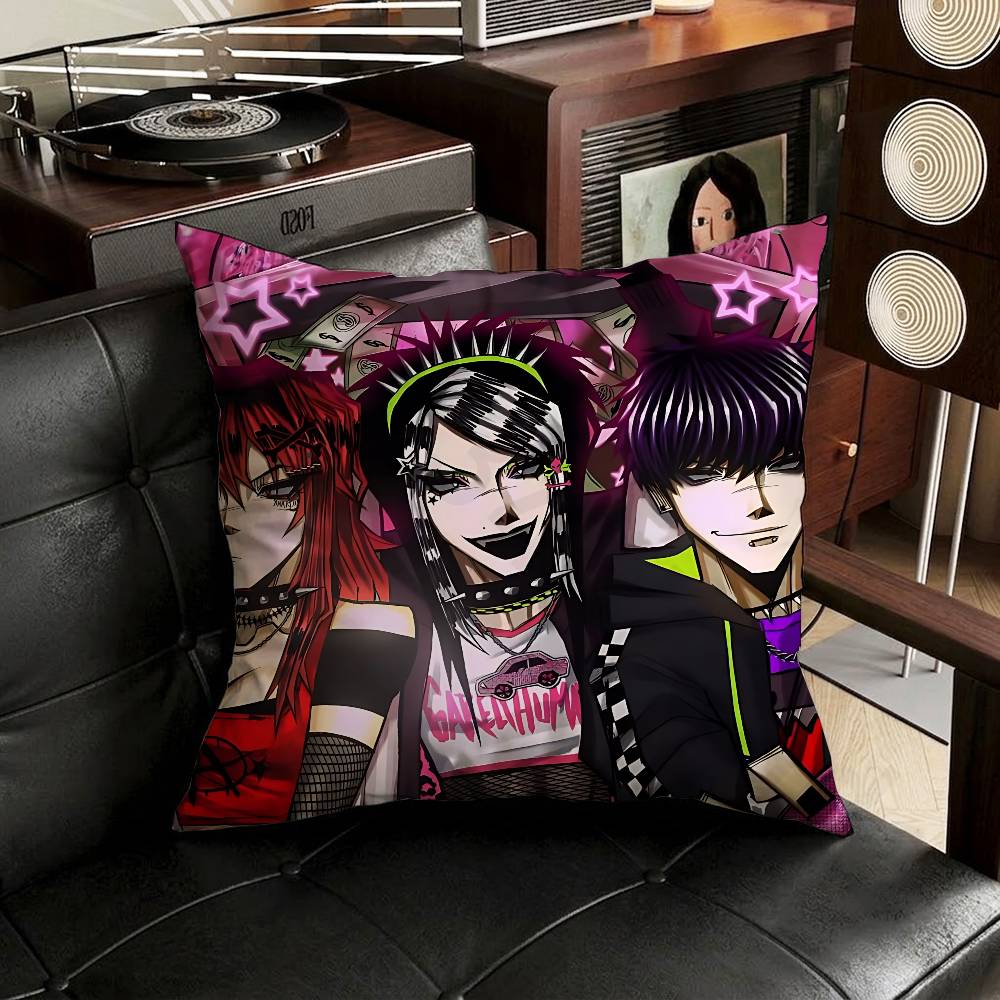 arelyhuman Pillow Case Sofa Living Room Bedroom Headboard Backrest Cushion Square Cushion Nap Time