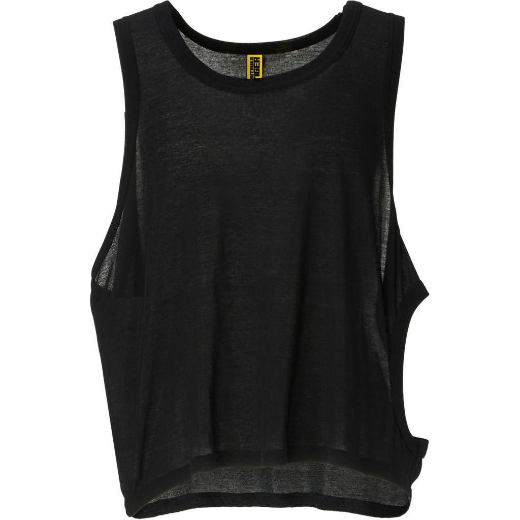 Onitsuka Tiger Solid Color Pullover Knit Round Neck Vest Unisex Vests Black 2183B264-001