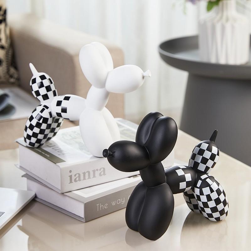 Nordic Balloon Dog Ornaments Creative Living Room Entrance TV Wine Cabinet High-end Home Decoration Gift