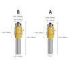 Precisions Engineered Carbides Router Bit Carving Tool for Small Frame Designs and Complex Carving Projects