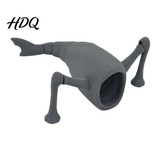 Mythical Creature Model 3D Printed Sea Toy Deep Animal Figurine with Movable Ocean Predator Joints Articulated Decoration Lovers Gift I