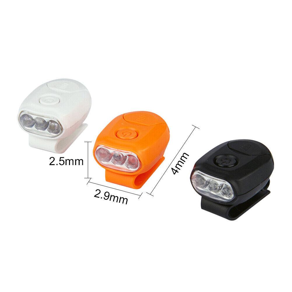 LED Cap Mounted Light Clip-on Lamp Hat Fishing Hiking Outdoor