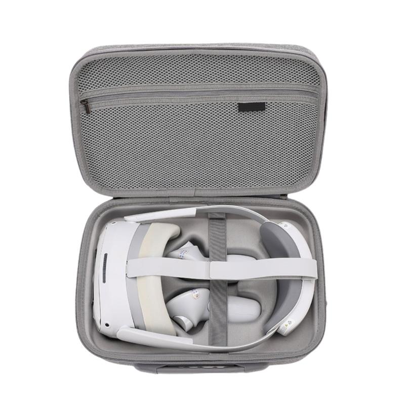 Portable Travel VR Carrying Case for 4 Ultra VR Shockproof EVA Storage Bag with Convenient Handle