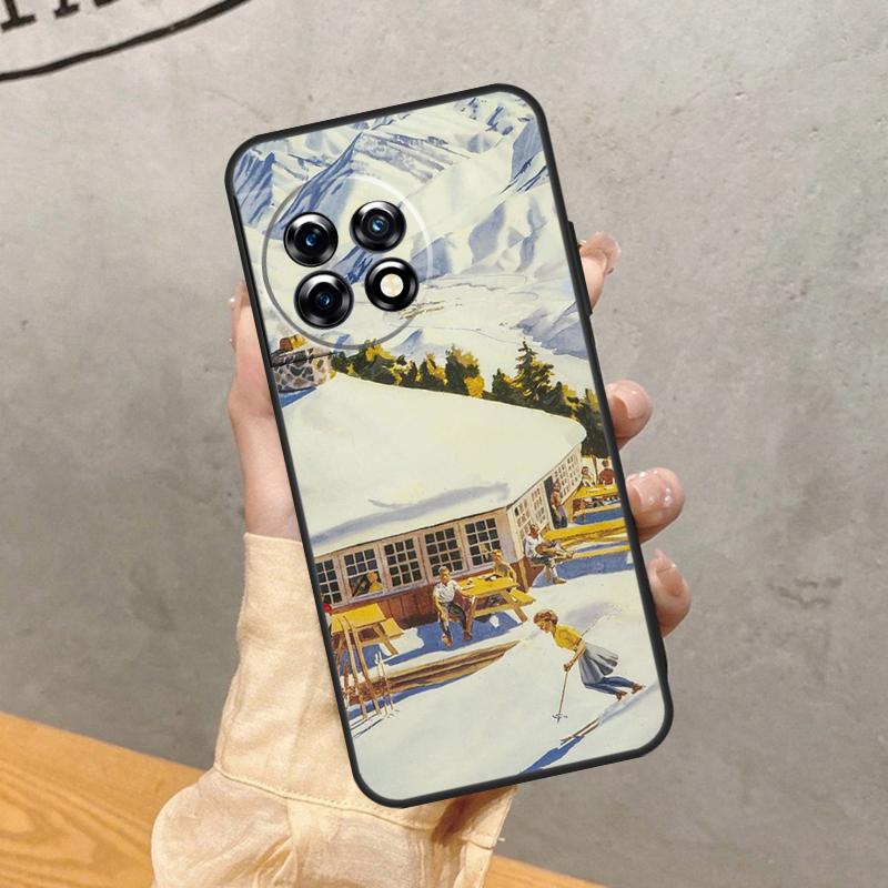 

Лыжи Снег Сноуборд Чехол для лыж Для OnePlus 8 9 10 Pro 15 13 12 11 13T 13R 12R 10T 8T Nord CE 5 2 3 4 Lite N20 N30 Чехол OnePlus Nord 4