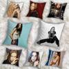 F-Fiona Apple-S I Lover Pillow Case Anti-dustmite Pillowcase Invisible Zipper Silky Short Plush Sofa Cushion Cover