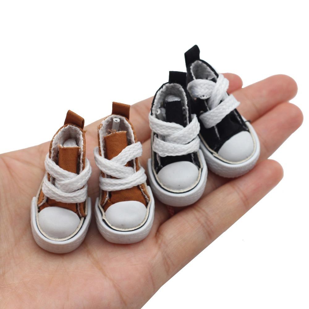 10CM bavlněné plátěné boty pro panenky 3,5CM boty na prstový tanec pro koníčky, doplňky pro panenky, hračky pro panenky