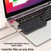 2 in 1 Mobile Phone Lanyard Type C Data Cable Phone Hanging Rope Fast Charging Phone Strap  Travel