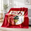 FC Augsburg Pattern Blanket for Home Decoration, Bed, Sofa, Car Travel, Camping, Suitable for All Seasons, Birthday Christmas Gift